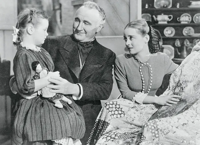 Framed Print : Donald Crisp and Bette Davis Starring in Old Maid