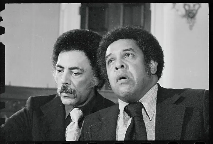 Framed Print : Donald Miller and Ronald Dellums Framed Print : Donald Miller and Ronald Dellums