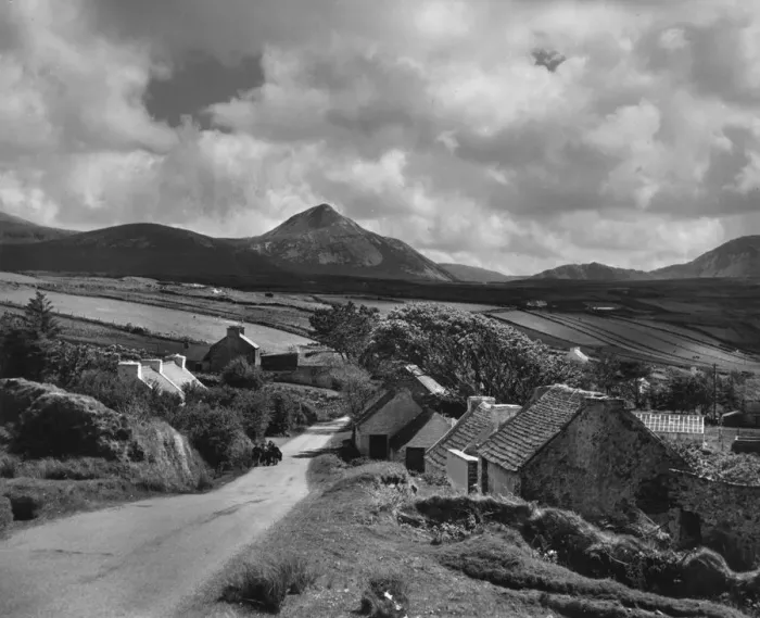 Framed Print : Donegal Village Framed Print : Donegal Village