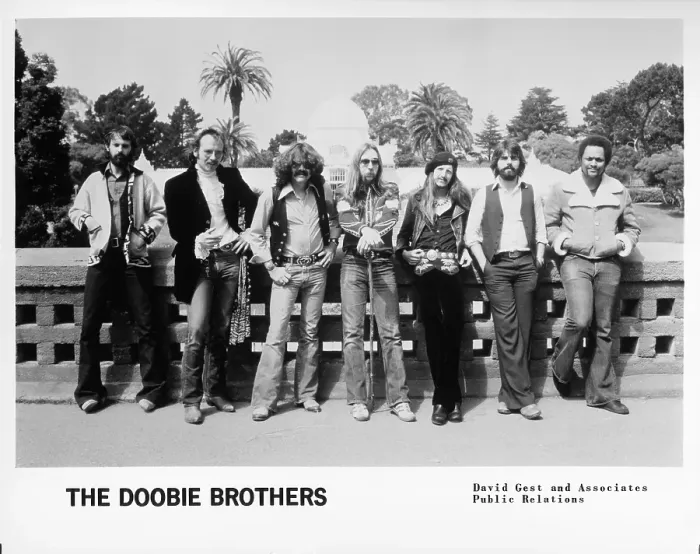 Framed Print : Doobie Brothers 1975-77 Lineup Framed Print : Doobie Brothers 1975-77 Lineup