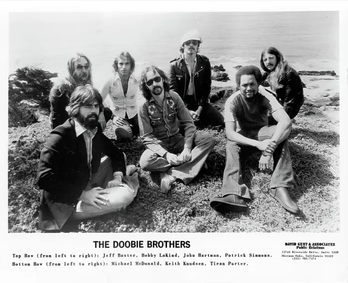 Framed Print : Doobie Brothers 1977-79 Lineup Portrait Framed Print : Doobie Brothers 1977-79 Lineup Portrait