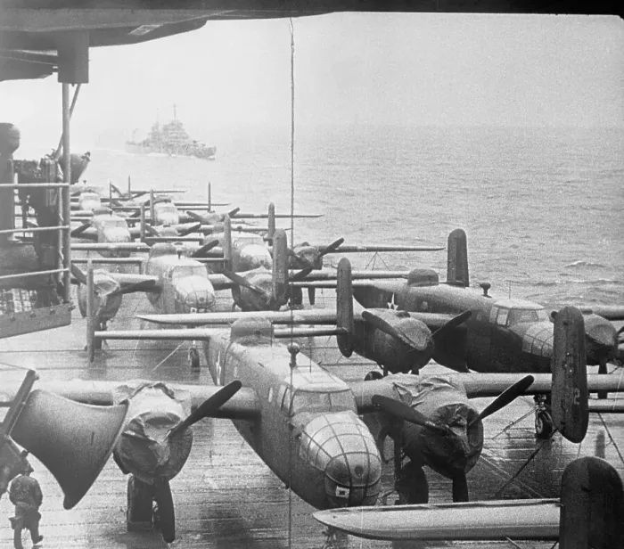 Framed Print : Doolittle Raid On Tokyo Framed Print : Doolittle Raid On Tokyo