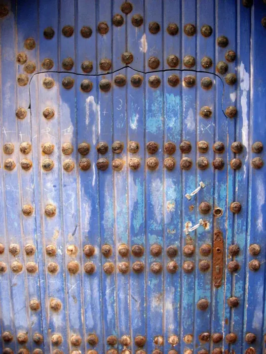 Framed Print : Door, Essaouira, Morocco Framed Print : Door, Essaouira, Morocco