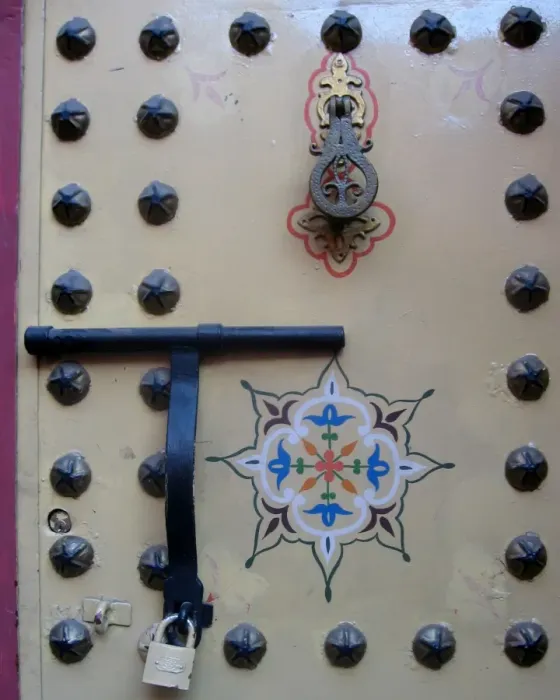 Framed Print : Door, Marrakesh, Morocco Framed Print : Door, Marrakesh, Morocco