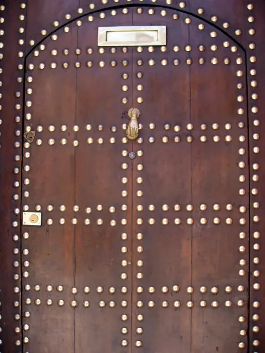 Framed Print : Door, Marrakesh, Morocco Framed Print : Door, Marrakesh, Morocco