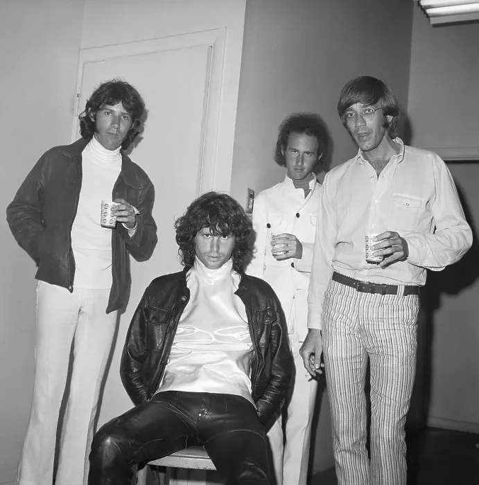 Framed Print : The Doors Backstage Framed Print : The Doors Backstage
