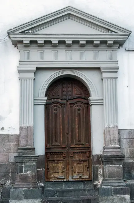 Framed Print : The Doors of Old Quito Framed Print : The Doors of Old Quito