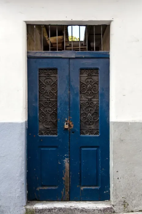 Framed Print : The Doors of Old Quito Framed Print : The Doors of Old Quito