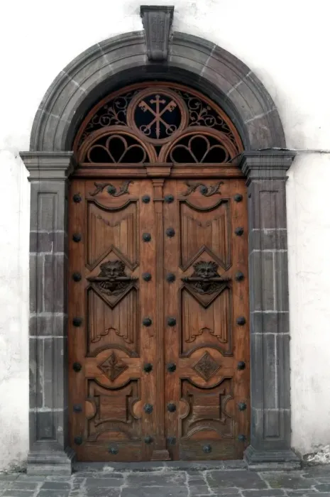 Framed Print : The Doors of Old Quito Framed Print : The Doors of Old Quito
