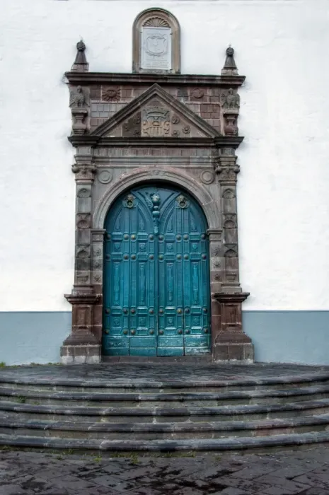 Framed Print : The Doors of Old Quito Framed Print : The Doors of Old Quito