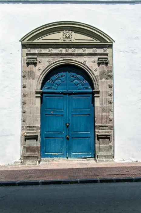 Framed Print : The Doors of Old Quito Framed Print : The Doors of Old Quito