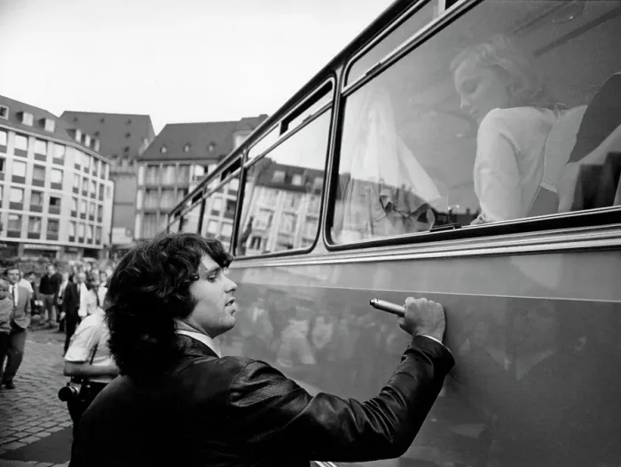 Framed Print : The Doors Performing In Frankfurt Framed Print : The Doors Performing In Frankfurt