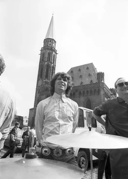 Framed Print : The Doors Performing In Frankfurt