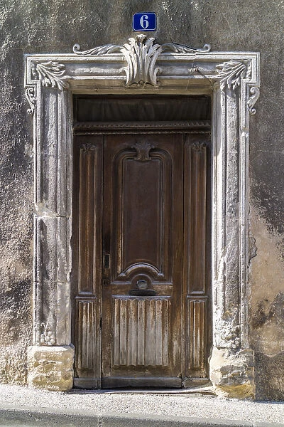 Doorway in Bonnieux in Provence, France