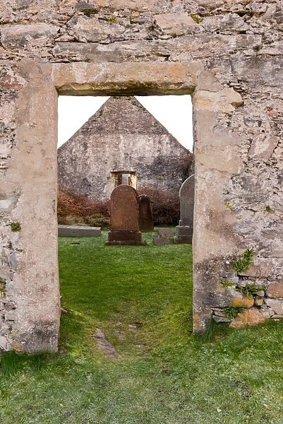 Doorway to Cill Chriosd - Christs Church or Kilchrist