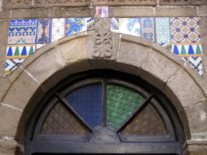 Framed Print : Doorway, Essaouira, Morocco
