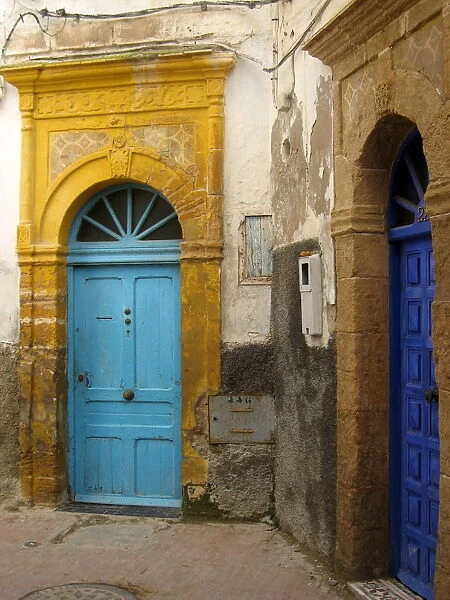 Doorways, Essaouira, Morocco