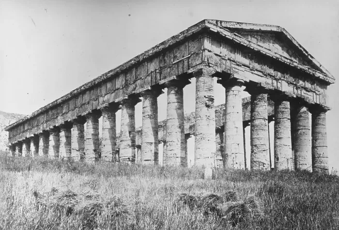 Framed Print : Doric Temple Framed Print : Doric Temple