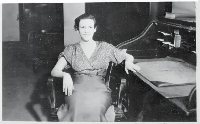 Framed Print : Doris Chase Sitting in Jail After Marriage to Black Man Framed Print : Doris Chase Sitting in Jail After Marriage to Black Man