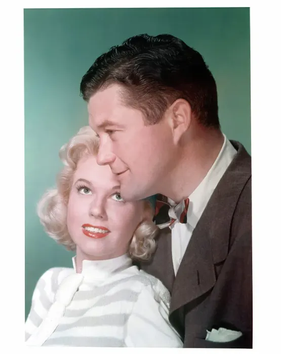 Framed Print : Doris Day And Dennis Morgan In It's A Great Feeling Framed Print : Doris Day And Dennis Morgan In It's A Great Feeling