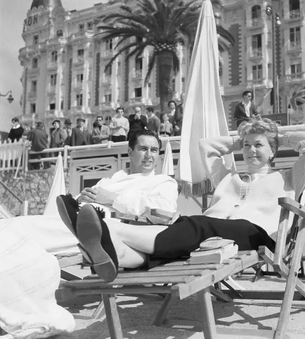 Framed Print : Doris Day and Her Husband at Cannes Framed Print : Doris Day and Her Husband at Cannes