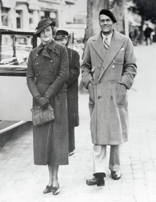 Framed Print : Doris Duke Honeymooning with James HR Cromwell Framed Print : Doris Duke Honeymooning with James HR Cromwell