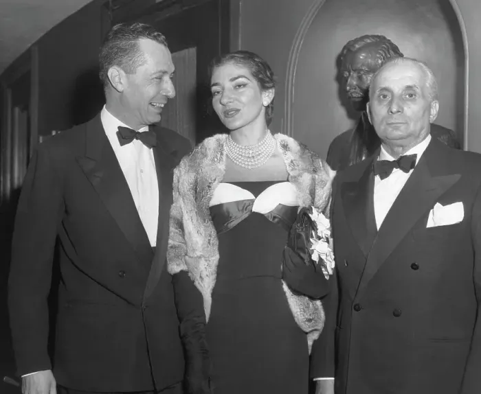 Framed Print : Dorle Soria, Maria Callas, And Battista Menenghini Framed Print : Dorle Soria, Maria Callas, And Battista Menenghini