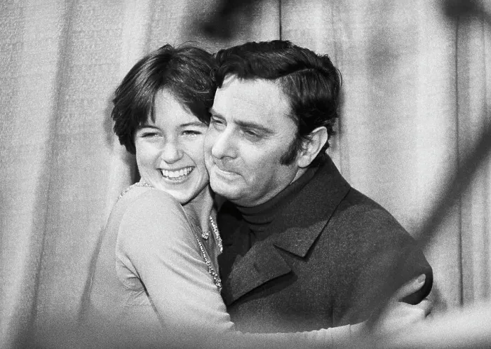 Framed Print : Dorothy Hamill Hugging Her Coach Framed Print : Dorothy Hamill Hugging Her Coach