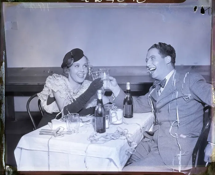 Framed Print : Dorothy Lee and Bert Wheeler Toasting Framed Print : Dorothy Lee and Bert Wheeler Toasting