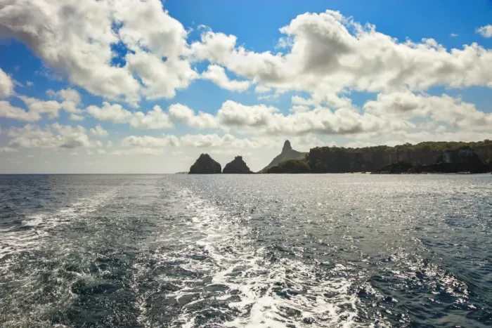 Framed Print : Dos Irmaos Islands in Fernando de Noronha Framed Print : Dos Irmaos Islands in Fernando de Noronha