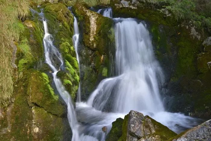 Framed Print : Doser waterfall in Haselgehr, Lech valley, Tyrol, Austria Framed Print : Doser waterfall in Haselgehr, Lech valley, Tyrol, Austria
