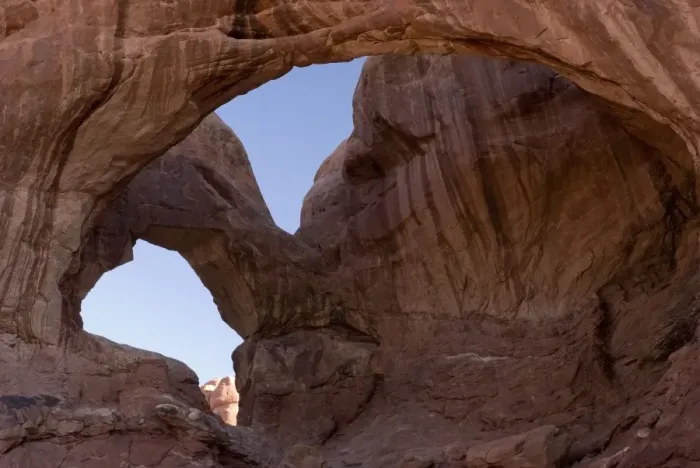 Framed Print : Double Arch, Moab, Utah, USA Framed Print : Double Arch, Moab, Utah, USA