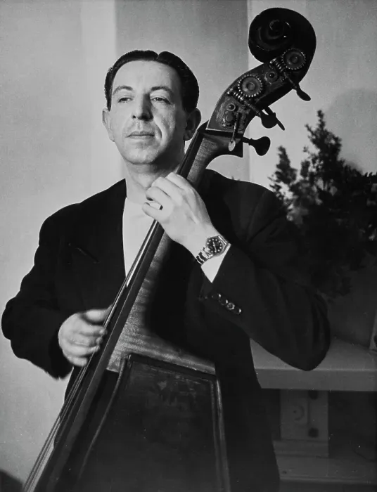 Framed Print : Double Bass Player Framed Print : Double Bass Player
