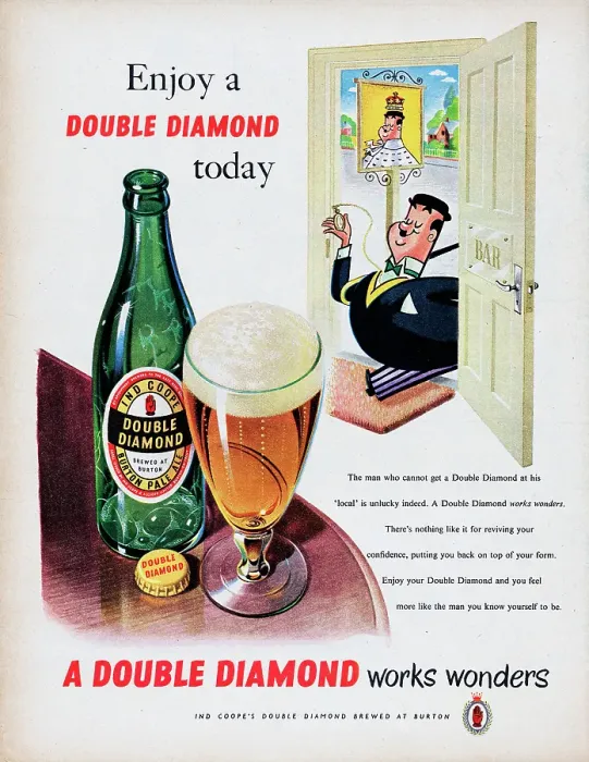Framed Print : Double Diamond Burton Pale Ale Framed Print : Double Diamond Burton Pale Ale