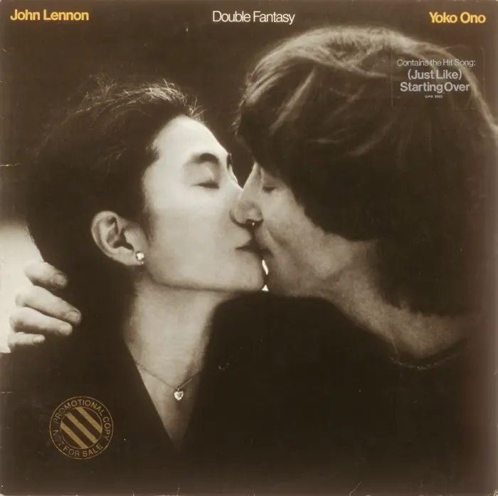 Framed Print : Double Fantasy Album Cover Framed Print : Double Fantasy Album Cover