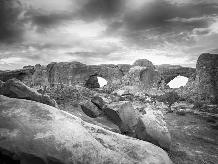 Framed Print : Double Natural Arches Framed Print : Double Natural Arches