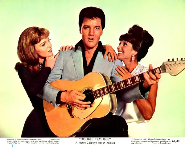 Elvis Presley Double Trouble Print circa 1970. Art Prints, Posters