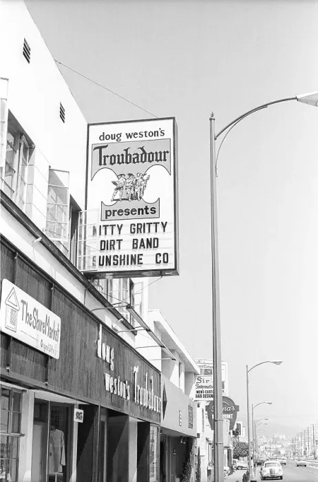 Framed Print : Doug Weston's Troubadour Framed Print : Doug Weston's Troubadour