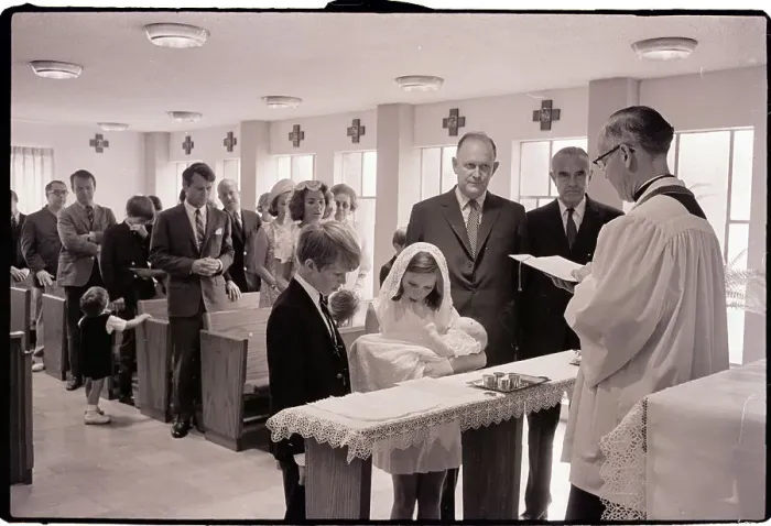 Framed Print : Douglas H. Kennedy's Baptizing Ceremony Framed Print : Douglas H. Kennedy's Baptizing Ceremony
