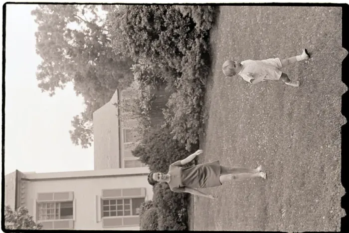 Framed Print : Douglas Kennedy Running on Lawn Framed Print : Douglas Kennedy Running on Lawn