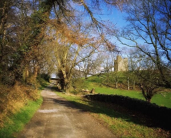 Co Down, 15th century, Audley Castle near Castle Ward, Strangford, Ireland