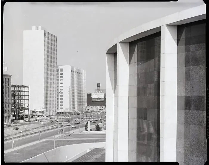 Framed Print : Downtown Detroit
