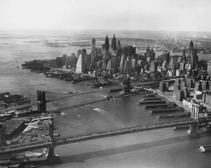 Framed Print : Downtown Manhattan Framed Print : Downtown Manhattan