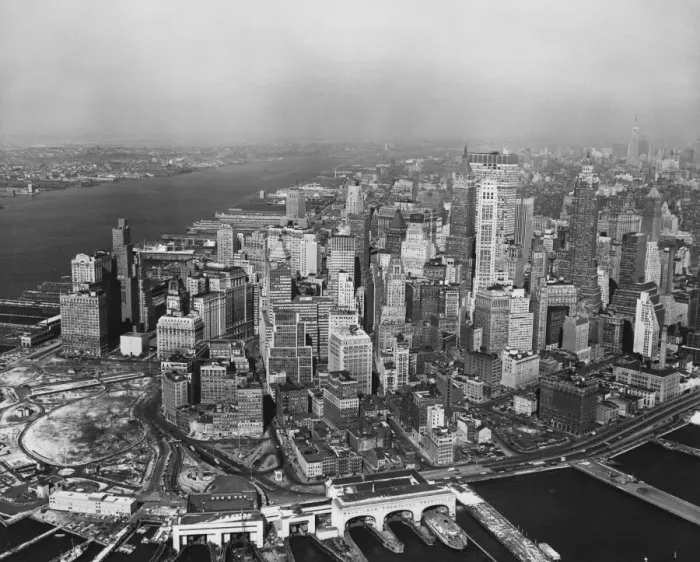 Framed Print : Downtown Manhattan Framed Print : Downtown Manhattan