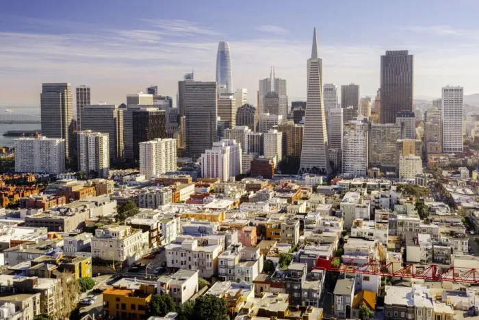 Framed Print : Downtown San Francisco Skyline 2020 Framed Print : Downtown San Francisco Skyline 2020