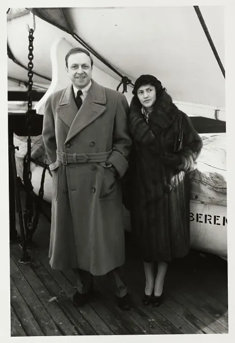 Framed Print : Dr. A.J. Cronin and His Wife Framed Print : Dr. A.J. Cronin and His Wife