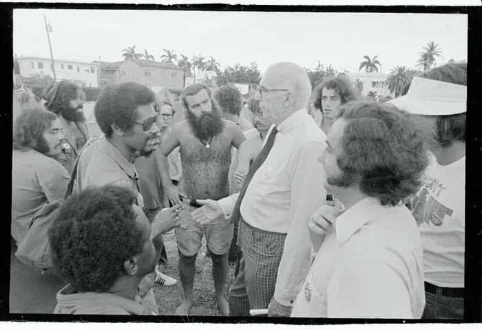 Framed Print : Dr. Benjamin Spock and Vietnam Veterans Framed Print : Dr. Benjamin Spock and Vietnam Veterans