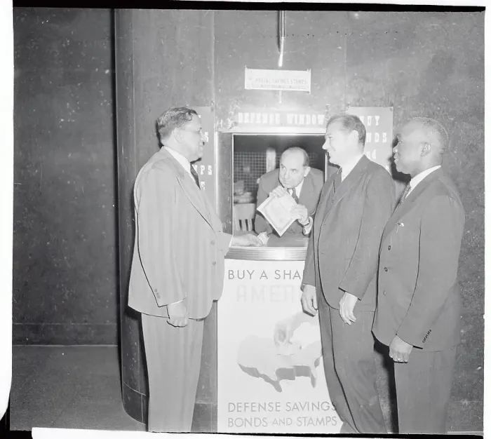 Framed Print : Dr Channing Tobias Buying Bonds Framed Print : Dr Channing Tobias Buying Bonds