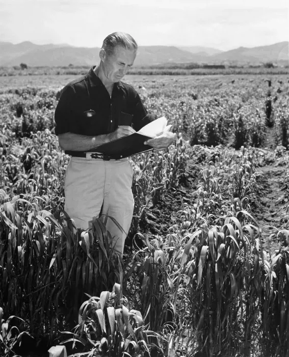 Framed Print : Dr. Ernest Borlaug Nobel Prize Winner