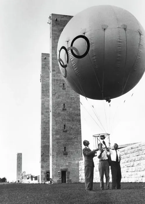 Framed Print : Dr. Ernst Sorge - Olympics 1936 Framed Print : Dr. Ernst Sorge - Olympics 1936